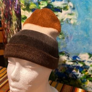 Beanie brand new cap hat Brian rust cream black gray soft warm Andean mountain